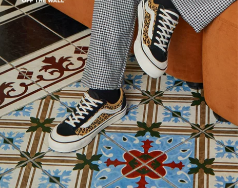 Vans范斯官方 甜酷女孩人气动物豹纹女子...