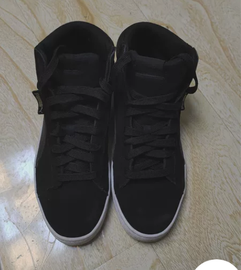 彪马高腰板鞋，43码，正品，自定义八成新，...