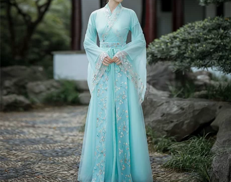 ?【潮流周价】蝶恋花古装汉服女2021新款...