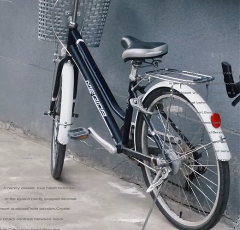 美利达公路自行车,变速七档可调节,原价一千...