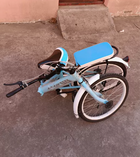 个人闲置全新折叠自行车,包装都没拆,190...