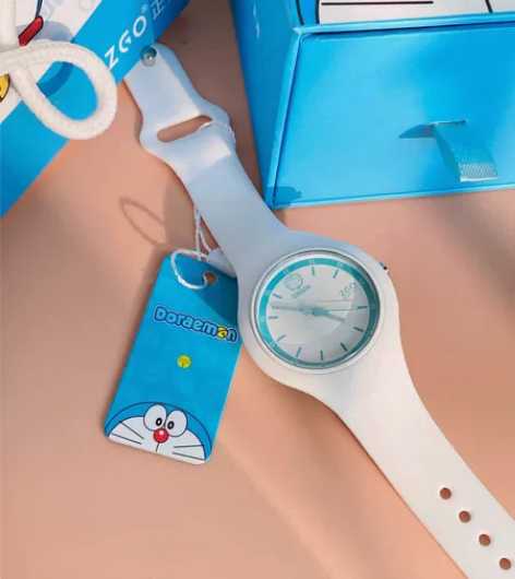 正港儿童哆啦a梦联名手表女款学生初高中女孩...