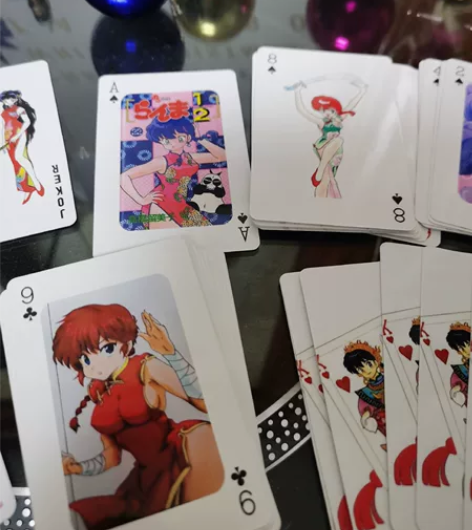 乱马1/2扑克牌 复古怀旧全新现货包邮