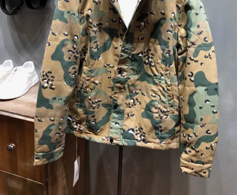 秋冬男士连帽棉衣迷彩服 码数XL肩宽48胸...