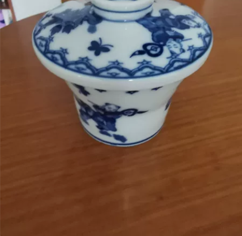 老青花盖杯，很有味道，喝绿茶神器！ 感兴趣...