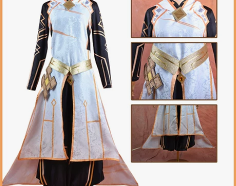 江城木原神cos服钟离神装C服摩拉克斯游戏...