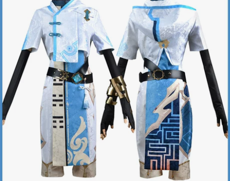 服装江城木原神cos服二次元动漫游戏衣服原...