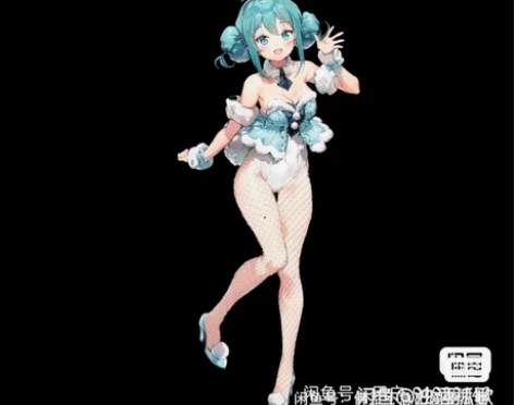 【预售】uwowo初音兔女郎 悠窝窝白兔女...