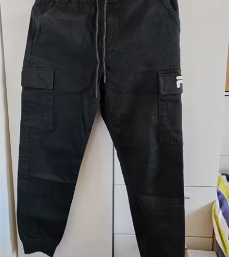 男裤 束口运动裤 男士工装裤 品牌：斐乐尺...