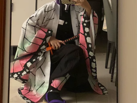 【急出】蝴蝶忍c服大全套 【有刀有鞋有毛】...