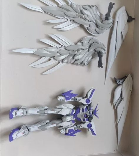 模心紫毛飞翼 d上了消光模型情况，如图所示...