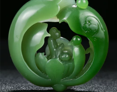 【悟道】王晓义玉雕工作室出品 和田玉挂件 ...