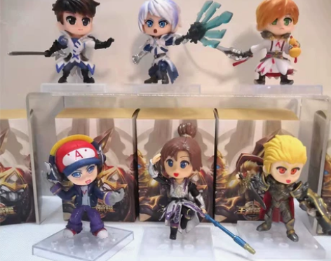 王者荣耀Q版手办韩城孙悟空李白后裔鲁班7号...