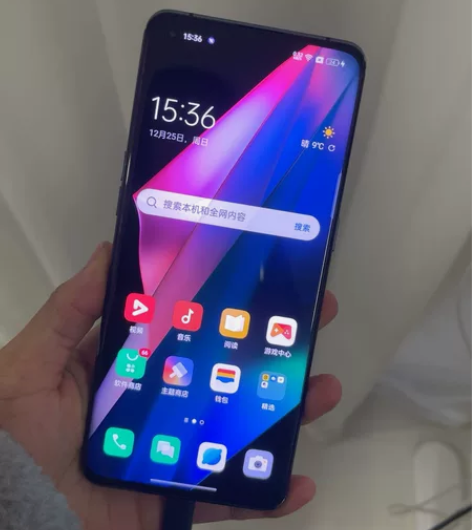 OPPO find x3曲面屏oppofi...