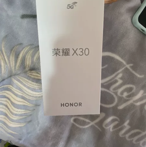 荣耀x30，12+256，幻夜黑。 全新未...