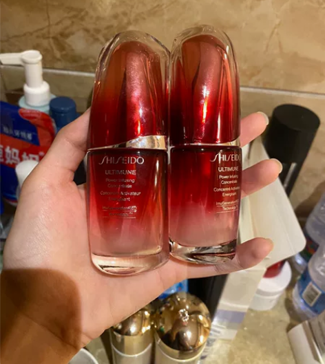 出资生堂红腰子精华30ml ping 余量...
