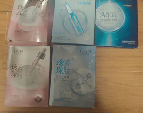 欧诗漫面膜五个一块走再送一盒，一共六盒 盒...