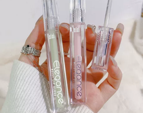 三只装唇油嘟嘟唇透明润唇膏保湿滋润补水干裂...