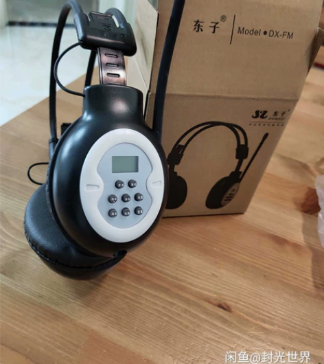 闲置东子校园耳机四六级耳机听力耳机，。 四...