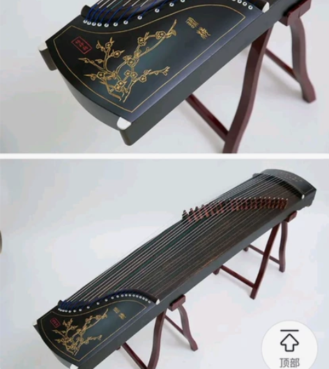 汉律古筝，初学入门儿童成人考级演奏黑檀古筝...