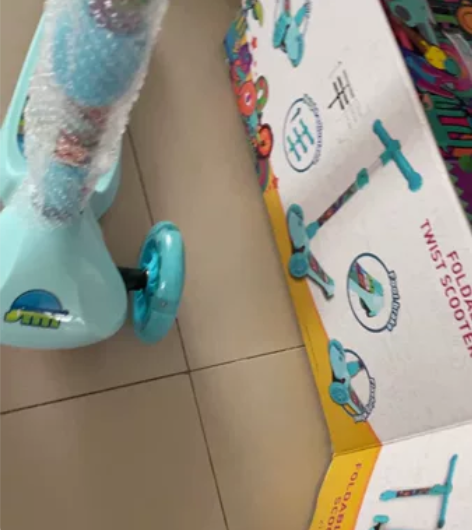 迪士尼品牌旗下的麦斯卡滑板车儿童大轮滑板车...