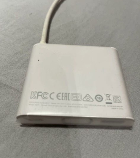 华为电脑拓展坞2,不是3哈 加长线版本无包...