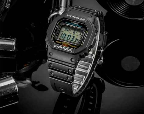 casio旗舰店DW-5600小方块潮流手...