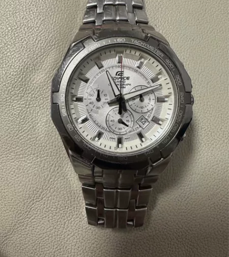 8成新卡西欧EF-540白色，2013年参...