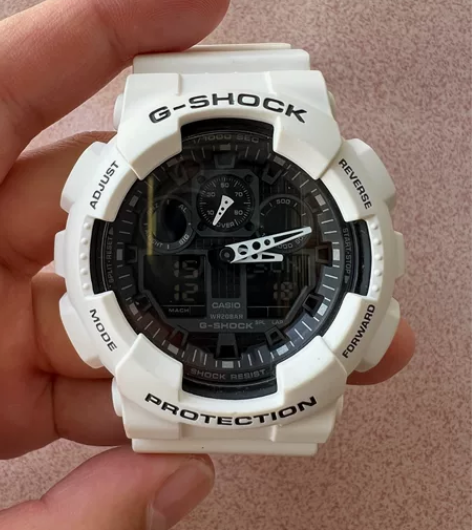 卡西欧gshock手表 ga100奥利奥单...