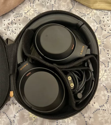 #索尼WH-1000XM4#工作不让戴。 ...