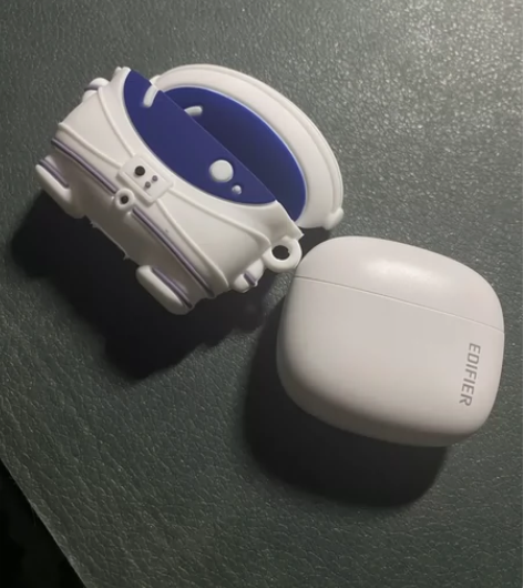 漫步者花苒zerobuds 白色 带太空人...