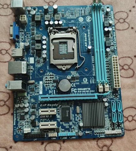 技嘉GA-H61M-DS2主板 功能正常，...