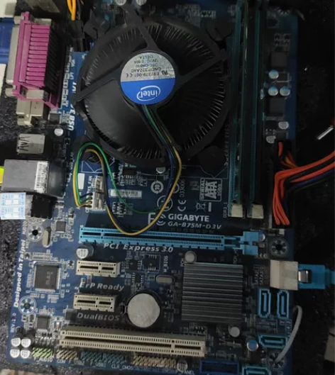 技嘉b75m-d3v主板，现在不支持3代C...