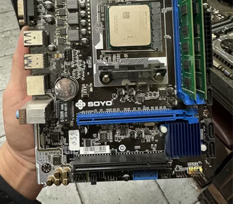 梅捷 A86K 主板 X850 CPU 4...
