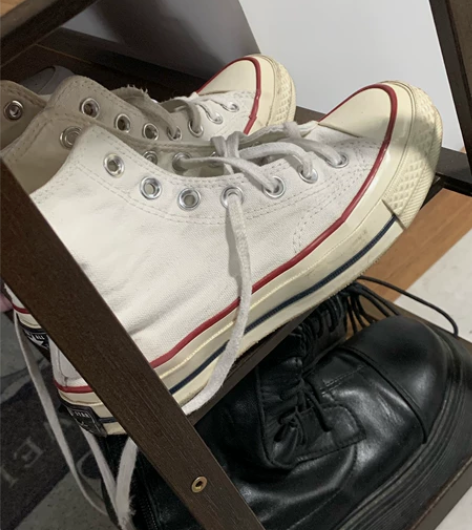 匡威1970s白色 35.5码 匡威线下实...