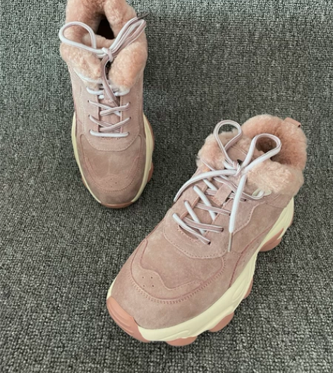 骆驼女童鞋老爹鞋休闲学生跑步鞋系带厚底运动...