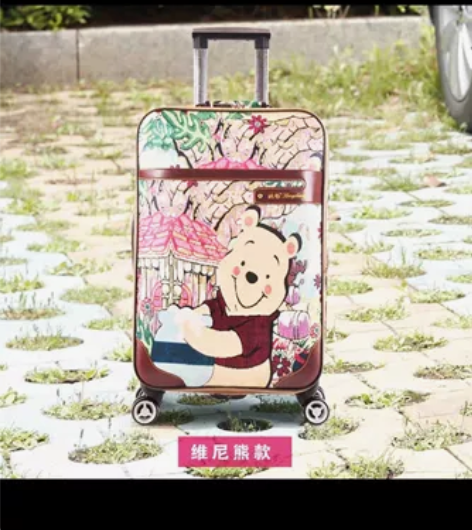 卡通拉杆箱万向轮24寸花色旅行箱迷彩密码箱...