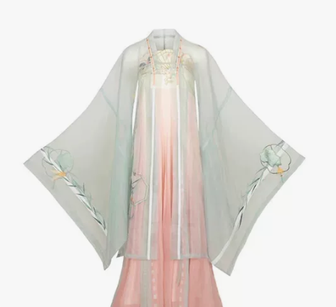 都城南庄汉服  柯子裙 ，蝉鸣， 刺绣，渐...