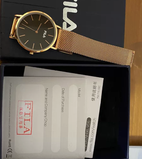 出 闲置 FILA 斐乐 手表 质感很好 ...