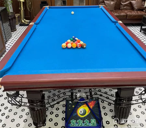 工厂直销包安装台球桌中式黑8成人标准台球桌...