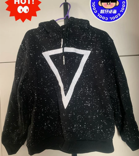 viishow男卫衣秋冬加绒加厚保暖上衣连...