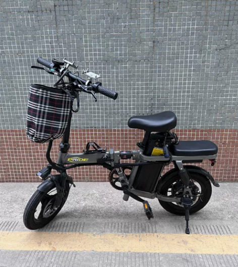 普莱德折叠电动自行车，京东买的，型号RS7...