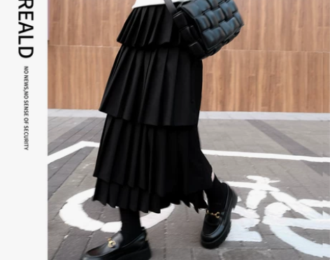做工超麻烦的私服暗黑系蛋糕裙 不落俗套 仅...
