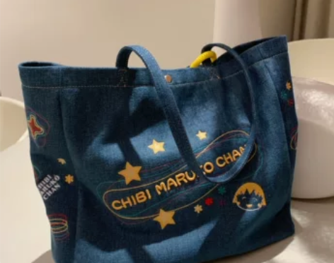 南风联名款 深蓝星河托特包2022新款手提...