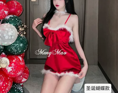 Mao:圣诞蝴蝶 性感兔女郎cos可爱性感...