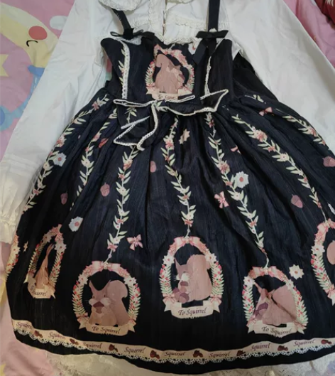 洛丽塔洋装lolita全套 逛漫展穿过一次...