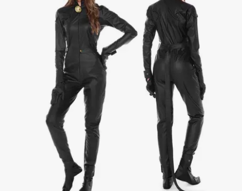 Cosplay女装 猫女连体衣,PU,只穿...