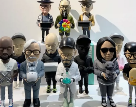 KAWS潮流潮牌主理人手办树脂摆件人偶模型...