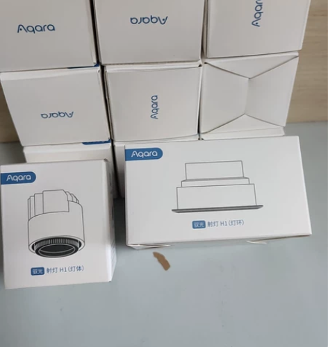 Aqara绿米H1双色温射灯套装别墅级博物...
