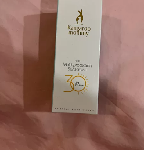 袋鼠妈妈防晒，全新，未拆封，我自己孕期懒得...